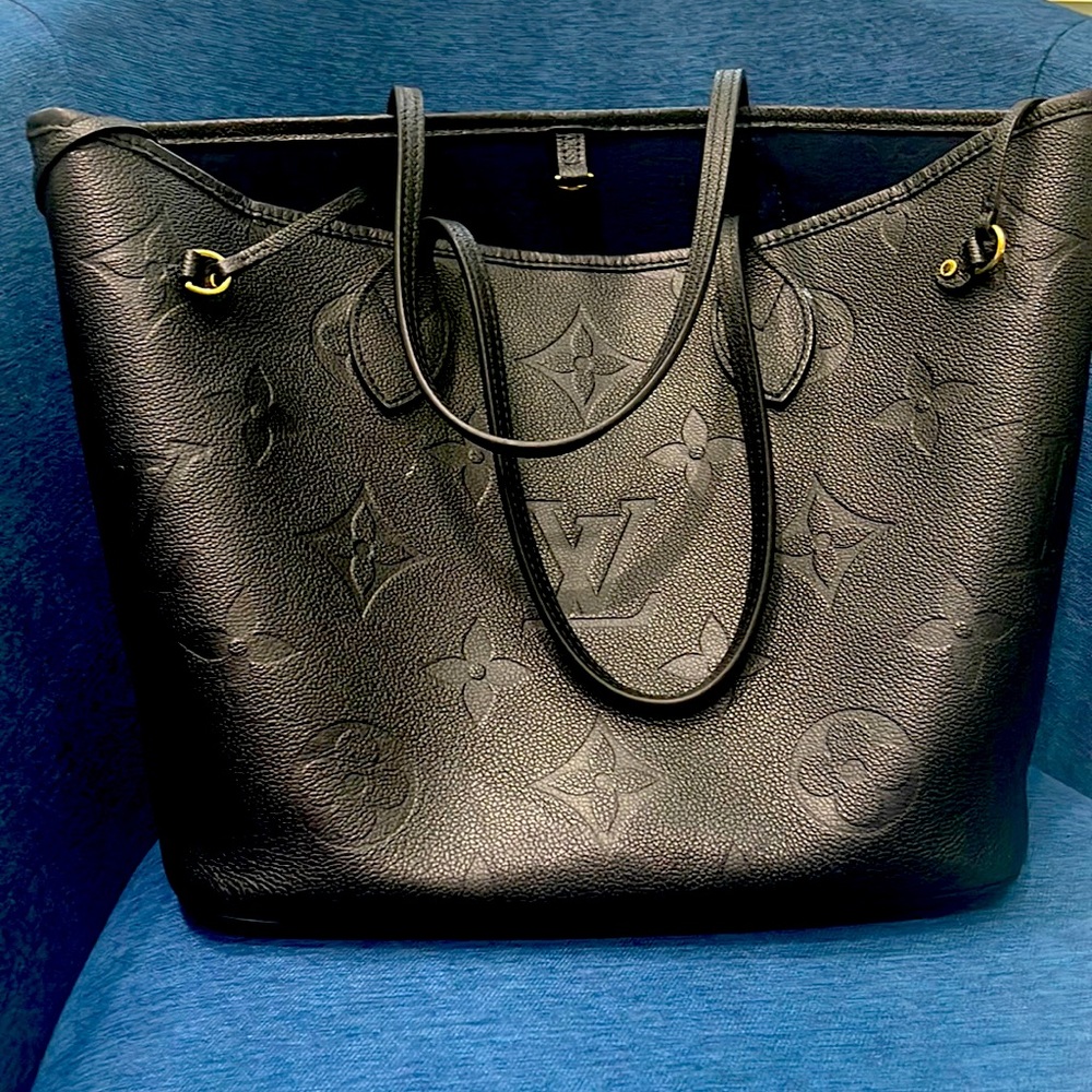 Black Louis Vuitton Bag - authentic